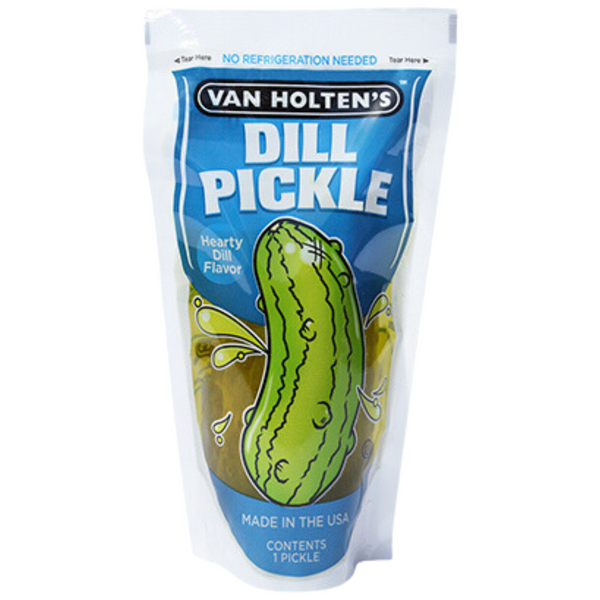 Van Holten’s Hearty Dill Jumbo Pickle-In-A-Pouch