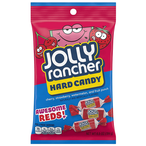 jolly rancher awesome reds hard candy 184g front