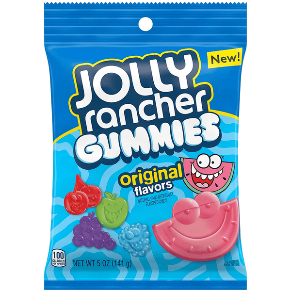 jolly rancher original flavours gummies front