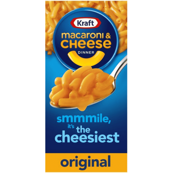 kraft macaroni & cheese original front 