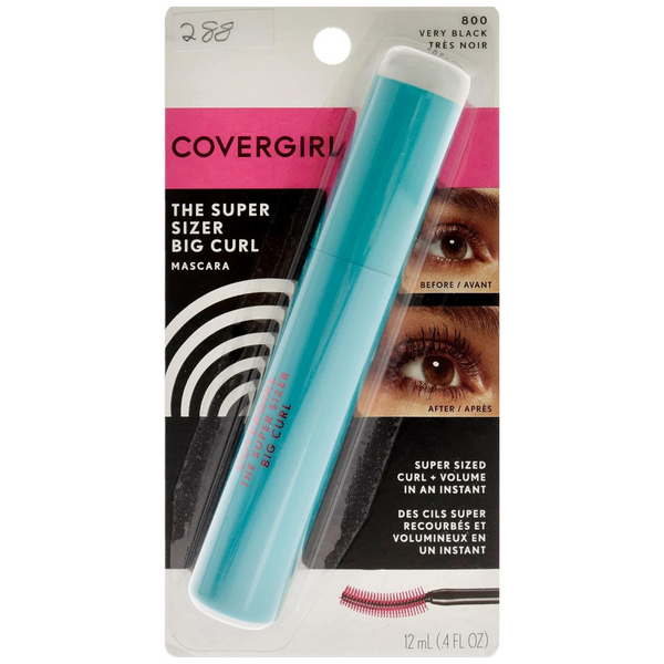Covergirl The Super Sizer Big Curl Mascara Very Black (800) 12ml