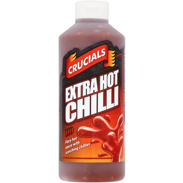 Crucials Extra Hot Chilli Sauce 500ml