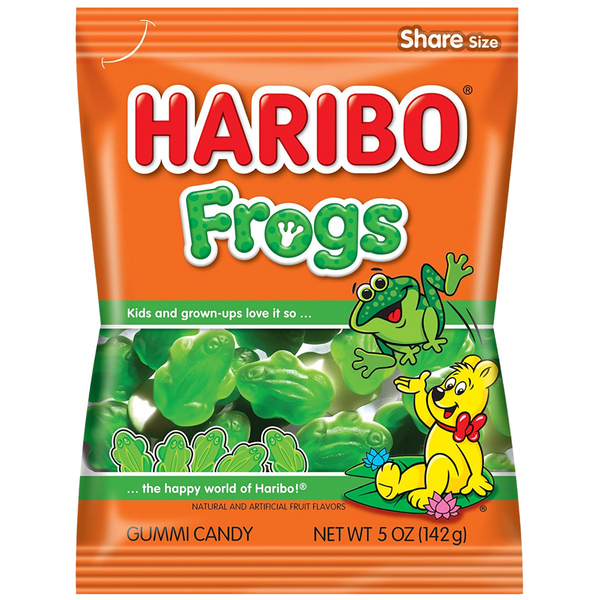 Haribo Frogs Gummi Candy 142g