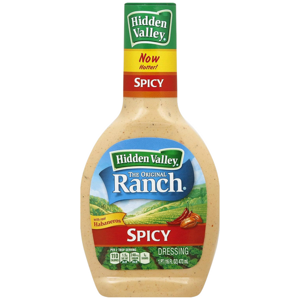 Hidden Valley Spicy Ranch Dressing 473ml