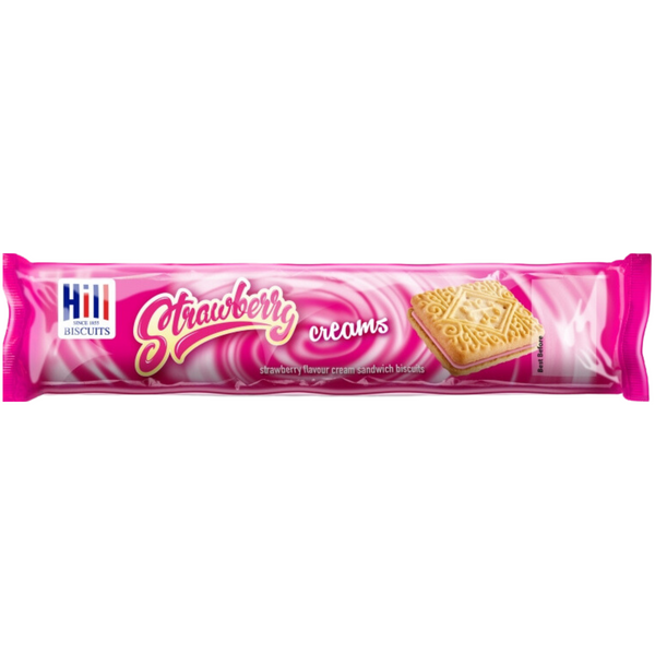 Hill Biscuits Strawberry Creams 150g