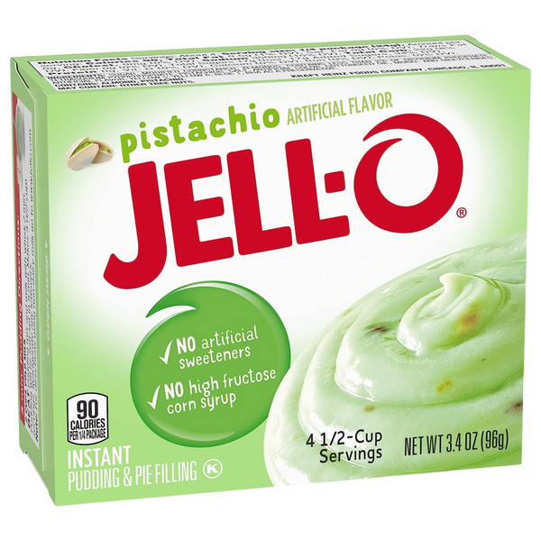 Jell-O Pistachio Instant Pudding & Pie Filling 96g
