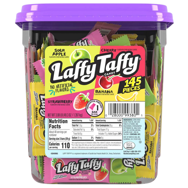 Laffy Taffy Assorted Flavours 140 Pieces