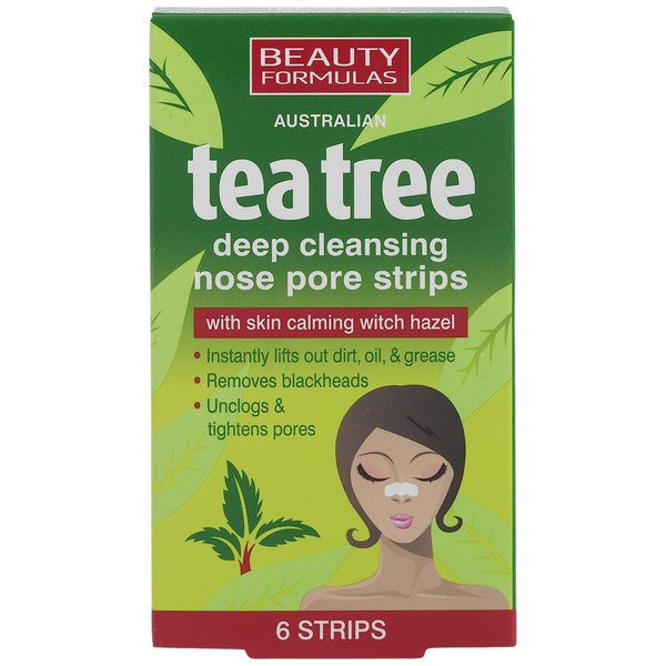 Beauty Formulas Tea Tree Nose Pore Strips